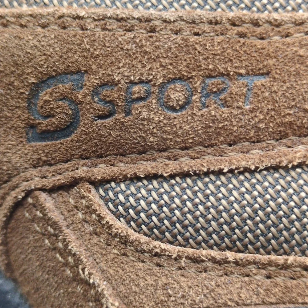 SSport Sneakers Mens Brown 12 Leather Trail Hiking Shoes Comfort Sturdy F184-6‎